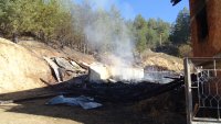 снимка 9 20 крави и тонове фураж изгоряха при пожар в Якоруда (СНИМКИ)