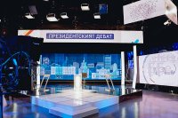 Най-голямото студио на БНТ е преформатирано специално за дебата Радев - Герджиков