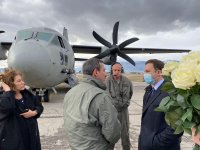 Външният министър на РСМ с благодарност към българските пилоти
