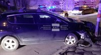 Автомобил катастрофира на главен булевард в Благоевград