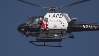 Дядо Коледа пристигна с хеликоптер в Лос Анджелис