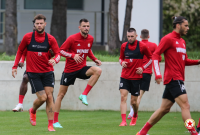 Равенство и два червени картона за ЦСКА при първата контрола в Турция