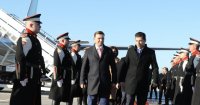 От нашите пратеници: Премиерът Кирил Петков пристигна в Скопие
