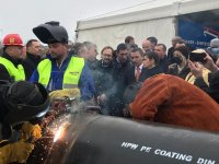 Първа копка на газовата връзка България - Сърбия