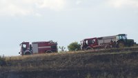 Горски пожар над село Осеново, община Банско