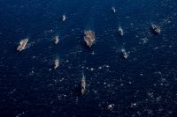 Група руски кораби навлезе за учение в Средиземно море