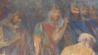 Стенопис на Левски в храм във Видин показва Апостола на свободата в различна светлина