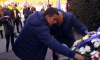 Ръководството и играчите на Левски поднесоха цветя на паметника на Апостола