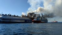 Как е започнал пожарът на ферибота в Йонийско море?