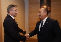 Лидерът на ДПС Мустафа Карадайъ се срещна с турсия външен министър