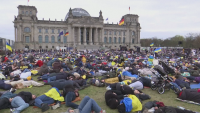Протестиращи в Берлин поискаха незабавно спиране на вноса на руски петрол и газ