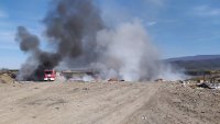 Ограничен е пожарът на сметището в село Първенец