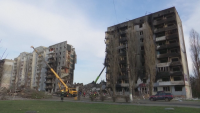 Зеленски в Бородянка: Тук има много повече жертви, отколкото в Буча