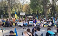 Мирни протести и шествия в Пловдив и Бургас в подкрепа на Украйна