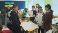 Десетки украински деца учат безвъзмездно в частно училище в София