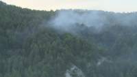 Овладян е големият горски пожар край Илинденци