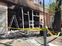 Пожар предизвика силен взрив във фризьорски салон в Пловдив