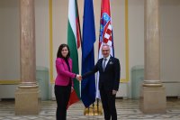 Теодора Генчовска в Загреб: 12-вековното приятелство между България и Хърватия продължава