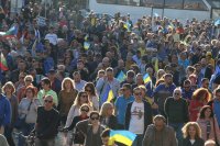 Шествие в София в подкрепа на Украйна (СНИМКИ)
