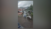 Порой и градушка нанесоха сериозни щети в доспатското село Змеица