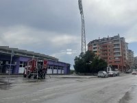 Пожар в заведение до стадион "Ивайло" във Велико Търново