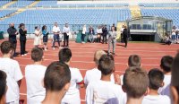 снимка 11 Децата от школата на "Реал Мадрид" във Видин играха на Националния стадион (СНИМКИ)