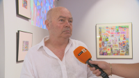 Дългогодишният оператор на БНТ Владислав Кодев откри първата си изложба