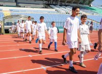 снимка 10 Децата от школата на "Реал Мадрид" във Видин играха на Националния стадион (СНИМКИ)