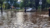 Проливен дъжд и в Благоевград (СНИМКИ + ВИДЕО)