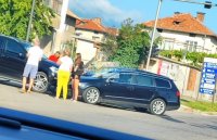3 коли се удариха на кръстовище в Банско
