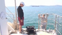 Нов робот за подводно изследване проучва водите в Бургаския залив