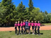 Ансамбълът на България при девойките тренира на Белмекен с един от изявените кондиционни треньори