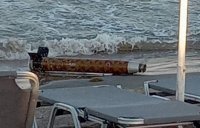 Военен боеприпас изплува на плажа между Поморие и Ахелой
