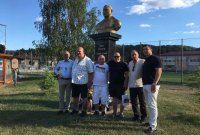 Шампиони по борба почетоха церемонията по откриването на паметник на Дан Колов