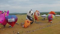 Фестивалът на балоните с горещ въздух започна в Редингтън