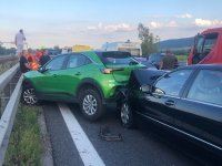 Верижна катастрофа с 9 автомобила на магистрала "Тракия", образува се голямо задръстване