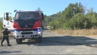 Големи пожари край Св. Влас и Карнобат, пътят Варна-Бургас е затворен