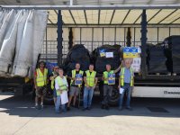 10 тона хуманитарна помощ за бежанците от Украйна пристигна на летище София