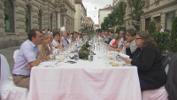 След повече от 2 години прекъсване заради Ковид в Грац отново се проведе Голямата вечеря