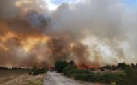Пожарът в района на село Мраморен е овладян