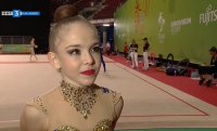 Стилияна Николова се класира за финала на обръч на Световното по художествена гимнастика