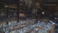 Лили Иванова дарява над 6000 книги на изпепелената библиотека в Кубрат