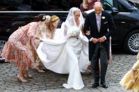 Племенница на белгийския крал се омъжи (Снимки)