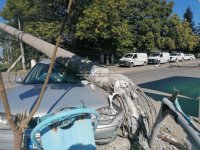 Пловдивското село Рогош е без ток след катастрофа (СНИМКИ/ВИДЕО)