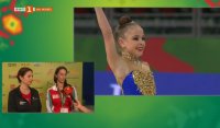От щаба на гимнастичките поздравиха Стилияна Николова за медала
