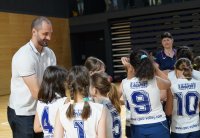 Волейболна академия “Стойчев-Казийски” срещна близо сто деца с известни спортисти