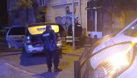 Задържаха 7 мигранти в центъра на София след катастрофа (СНИМКИ)