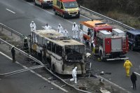 Изслушват в съда експертизи за изгорелия автобус на АМ "Струма"