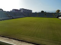 Стадион "Христо Ботев" в Пловдив вече има тревно покритие
