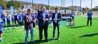 Борислав Михайлов откри новия миникомплекс по футбол в Аксаково